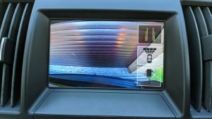 freelander reverse camera display