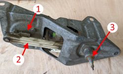 Citroen BX wiper mechanism