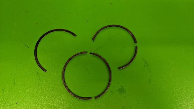 Snapped piston rings, don't do this