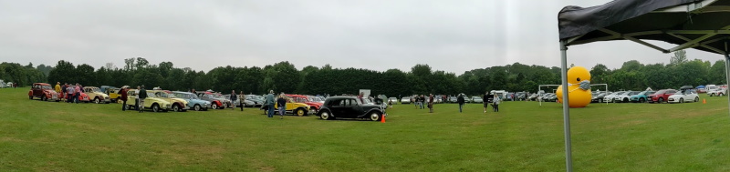 A decent turn out of Citroens despite the weather forecast