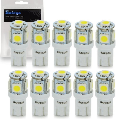 Safego T10 LED bulbs from Amazon