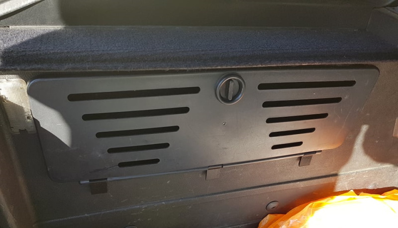 3D printed trim clips installed into a BX
