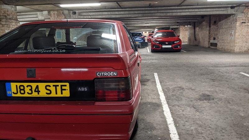 The BX made it to the Late Brake Show in Manchester