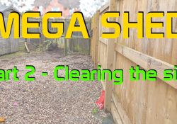 Mega Shed Part 2 Clearing Site