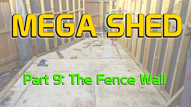 MegaShed Fence Wall
