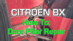 CitroenBX Door Pillar Repair
