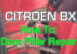 CitroenBX Door Pillar Repair