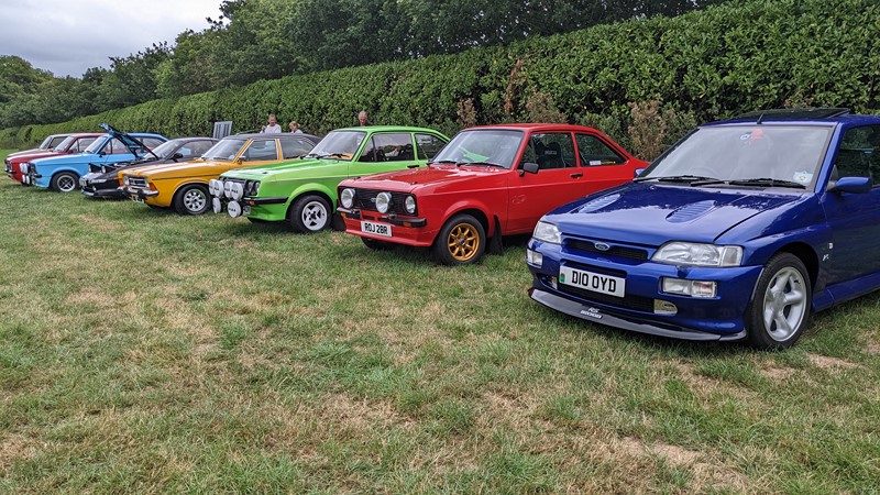 Fords at Retro Works Show