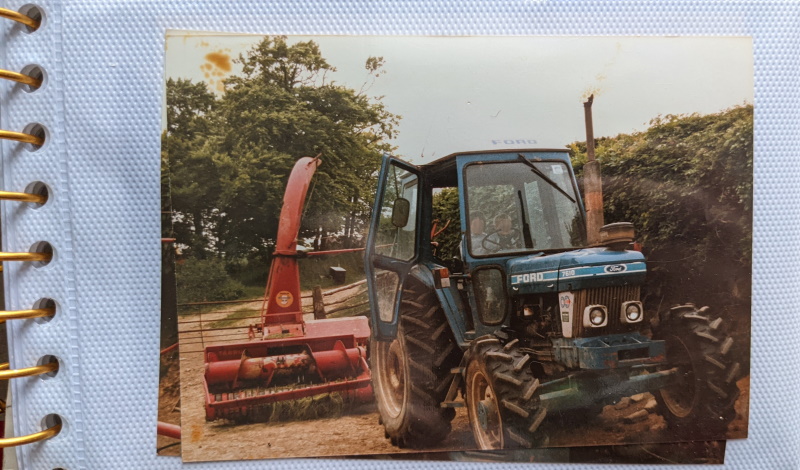 The Ford 7610, my first tractor.