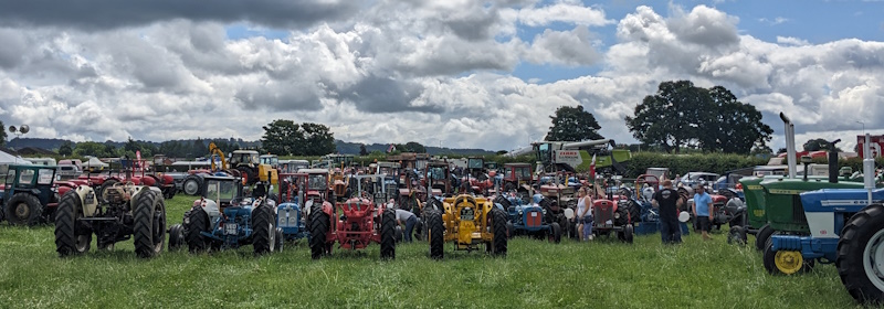 Almost double the number of tractors of 2022