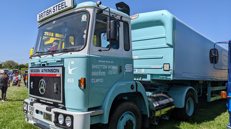 Shotton Works Atkins Lorry at Smallwood Rally