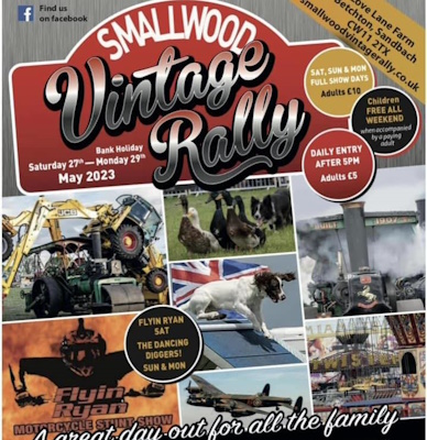 Annual Smallwood Vintage Rally flyer