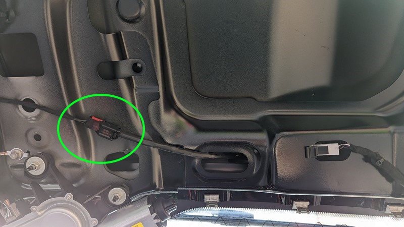 Disconnecting the boot switch harness will stop the button working.