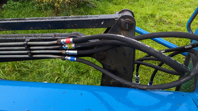 The loader connections are all remade.