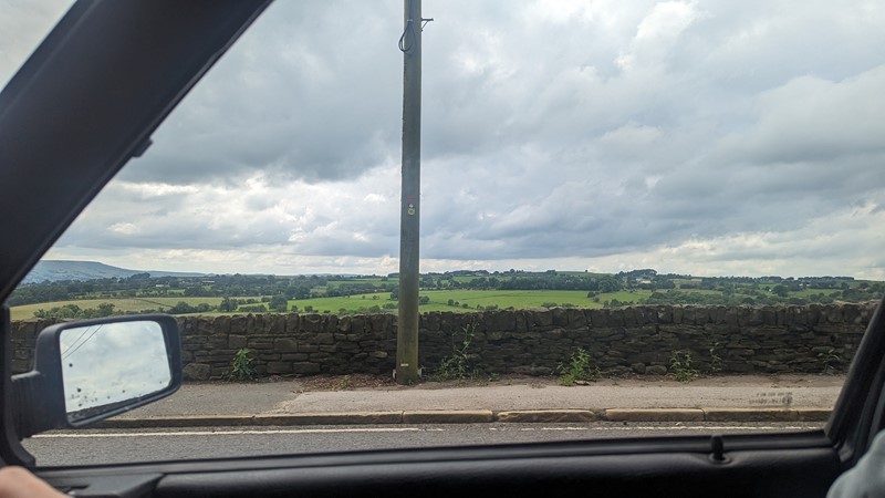 Rolling fields in Yorkshire