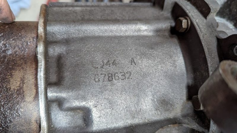 Hopefully this CJ44 marking means this is a 16v gearbox.
