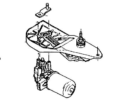 CitBX - Wiper Motor Assy - FRONT - Mk2