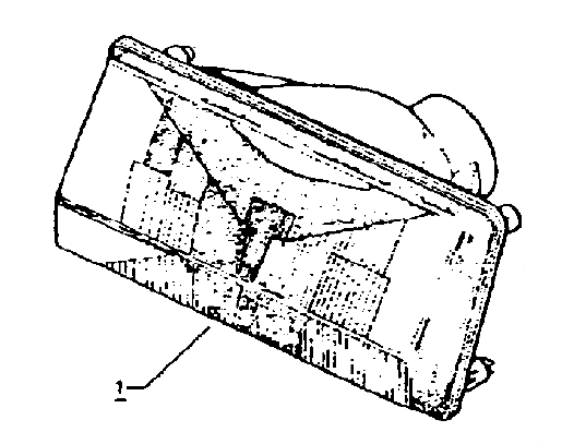 CitBX - Headlight - Left Hand - 95 587 064