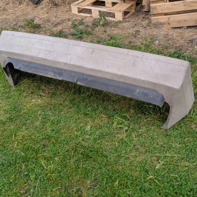 CitBX - Mk1 Saloon Rear Bumper - Brown